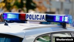 Польшадагы полициянын автоунаасы