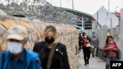 АКШ - Мексика чек арасында АКШны көздөй бет алгандар. 8-ноябрь, 2021-жыл.  