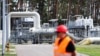 Pogled prema baltičkom plinovodu Sjeverni tok 1 i prijenosnoj stanici veze plinovoda Baltičkog mora u industrijskom području Lubmina, Njemačka, 30. augusta 2022.