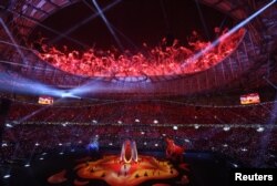 Азия Кубогунун салтанаттуу ачылуу аземи. Лусаил стадиону. 12-январь, 2024-жыл.