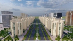 Соьлжа-ГIалахь йен йолчу Путинан цIарахчу керлачу микрорайонан проект. ГIалин мэрин сурт