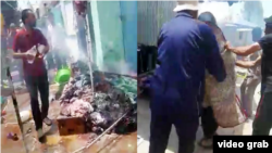 После взрыва газового баллона в Пянджском районе