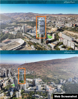 ჭავჭავაძის გამზირზე ცათამბჯენს ნოშრევან ნამორაძის კომპანია აშენებს