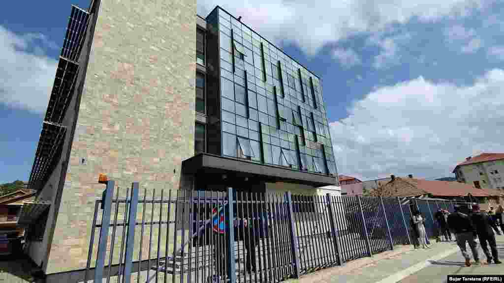 Ndërtesa e Komunës së Mitrovicës së Veriut të premten.