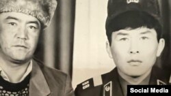 Арстанбек Абдылдаев (оң жакта)