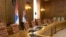 Inside the building of the government in Belgrade, Serbia