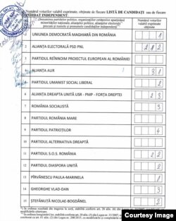 Procesul verbal de pe siteul BEC de pe care lipsește votul lui Ionuț.