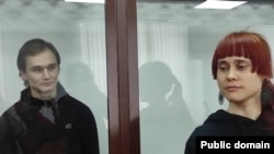 Азат Мифтахов и его жена Елена Горбань