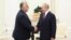 Виктор Орбан и Владимир Путин по време на срещата им в Москва в началото на юли 2024 г.
