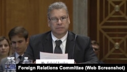 Ескобар во обраќањето во Комитетот за надворешни работи на Сенатот на Соединетите Американски Држави (САД).