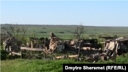 Разбомбленая Андреевка, люди сюда не возвращаются