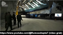 Мобильная установка для запуска «Шахедов». В контейнере – 5 барражирующих боеприпасов