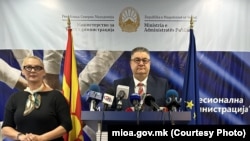 Прес-конференција на министерот за јавна администрација, Горан Минчев, 30 јули 2024