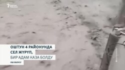 Ош облусунда сел жүрдү 
