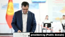 Садыр Жапаров. Архив.