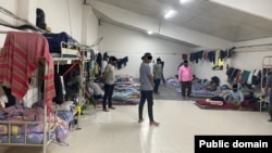 Место проживания иностранных работников швейного цеха в Сокулукском районе. Фото ГКНБ. 