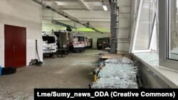 Наслідки російського обстрілу в Сумах, березень 2023 року