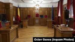 Sală de judecată - fotografie generică.