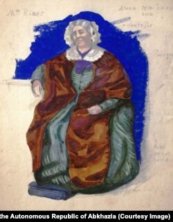 ალექსანდრე ჩაჩბა-შერვაშიძის ნამუშევარი