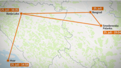 Kuda je letio helikopter MUP-a Srbije?