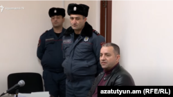 Armenia - Former Economy Minister Vahan Kerobian attends a court hearing in Yerevan, February 16, 2024.