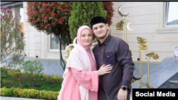 ხატიჟატ კადიროვა და ახმატ კადიროვი 