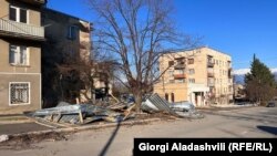 სტიქიის შედეგები კახეთში