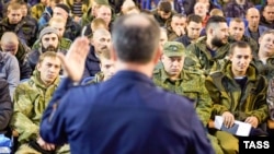 Мобилизованные в Ставрополе. Архивное фото