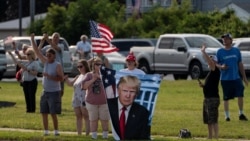 هواداران دونالد ترامپ در میلواکی، شهری که در آن کنوانسیون ملی جمهوری‌خواهان برگزار می‌شود