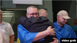 Nariman Celâl ve Refat Çubarov Kyivde. Ukrayına, 2024 senesi iyünniñ 28-i