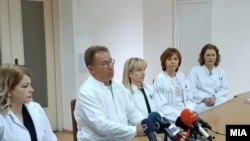 Вработените доктори на Клиника за Токсикологија кои на 22 април на прес конфереција предупредија за хаосот во болницата 