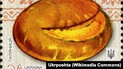 Украиндердин “паляныця” деген наны почтоо маркасында. 2013.