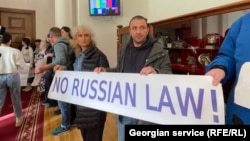 ფოტო ჟურნალისტების აქციიდან