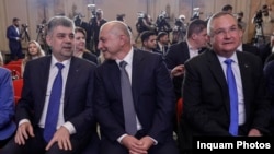 Lansarea la apă a candidatului Cătălin Cîrstoiu (centru) nu pare să fi stat sub stele norocoase. Alianța PSD-PNL are motive de îngrijorare: sondajele îl arată pe Cîrstoiu pe poziția a treia și nu crește în sondaje.