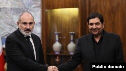 Նիկոլ Փաշինյան-Մոհամադ Մոխբեր հանդիպում Թեհրանում, 22-ը մայիսի, 2024թ․