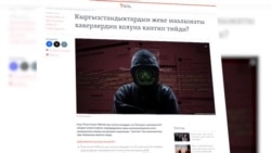 "Хакерлердин колунда менин маалыматым жүрөт. Кандай кылабыз?"