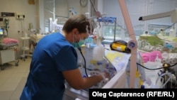 Secția pentru prematuri a Institutului Mamei și Copilului din Republica Moldova (Imagine generică)