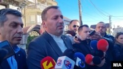 Организациски секретар во ДУИ, Блерим Беџети.