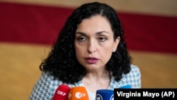 Вјоса Османи, претседателка на Косово 