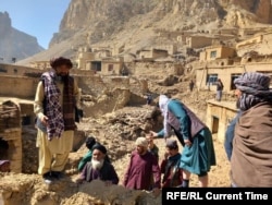 یک منطقه سیلاب زده در ولایت غور