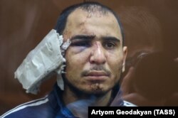 Саидакрами Рачабализода, подозреваемый в теракте в подмосковном «Крокус Сити Холле» в Басманном суде.