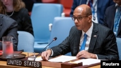 Ambasadorul adjunct al SUA la ONU, Robert Wood.