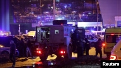 "Крокус Сити Холл" концерттик залы кол салуудан кийин, 22-март, 2024-жыл