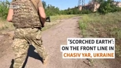 'Scorched Earth': On The Front Line In Chasiv Yar