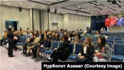 "Мен - Асел" дискуссиялык акциясы. 29-октябрь 2023-жыл, Бишкек.