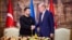 Президент України Володимира Зеленський (л) та президент Туреччини Реджеп Таїп Ердоган (п) у Стамбулі. Туреччина, 8 березня 2024 року