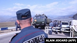 Орус аскерлеринин кербени. Азербайжан-Армения чек арасы, 22-сентябрь, 2023-жыл