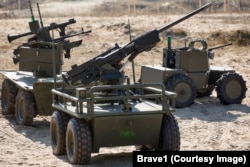 Drone terestre de luptă dezvoltate prin intermediul platformei ucrainene Brave1