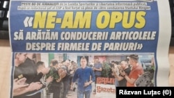 Numărul din 1 noiembrie a fost ultimul în print al Gazetei Sporturilor, publicație care apare de 99 de ani. În imagine, ediția tipărită la o zi după ce redactorul-șef a fost demis. 