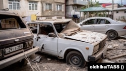 Արցախ - Ադրբեջանական հրետակոծության հետևանքները Ստեփանակերտում, 19-ը սեպտեմբերի, 2023թ.